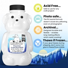 Bearly Art Precision Glue - The Refill / Blå